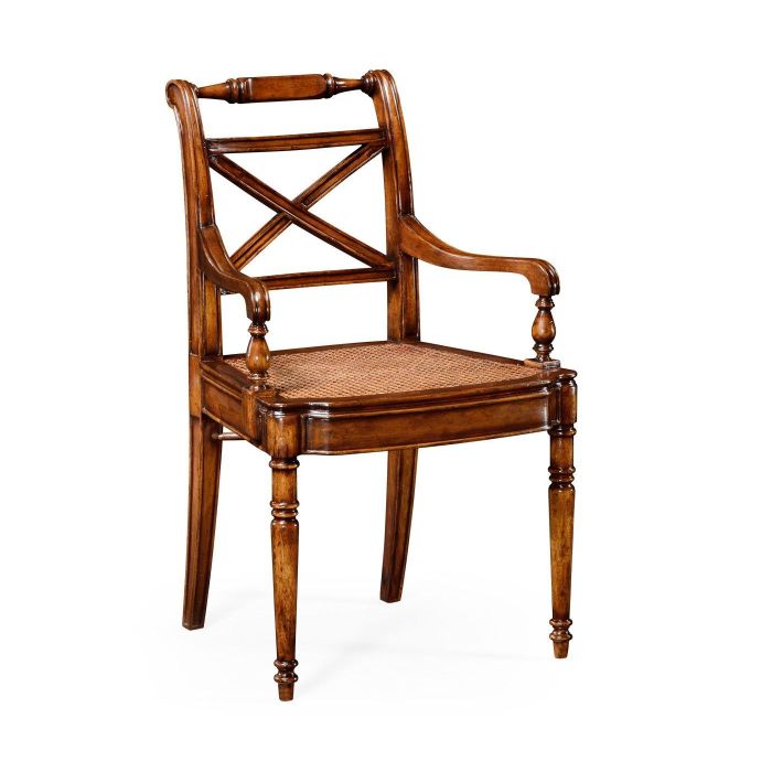Jonathan Charles Dining Chair Monarch with Cross Frame 1