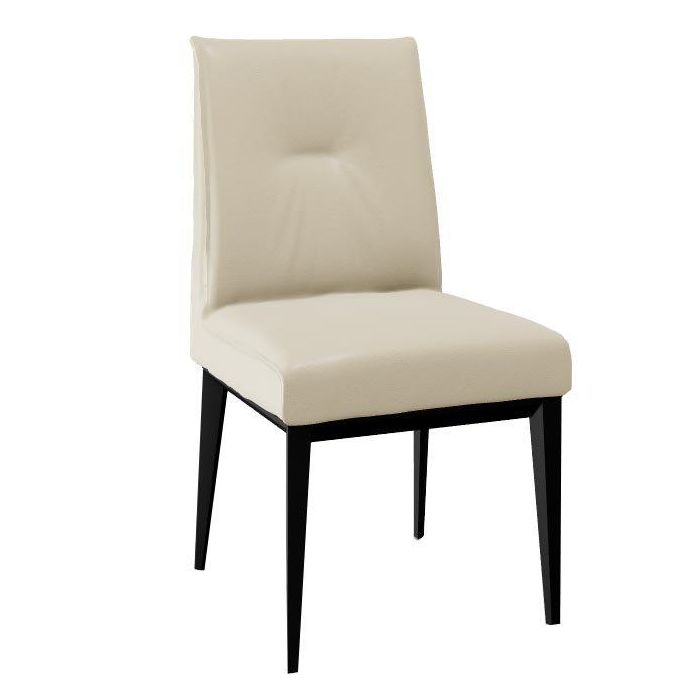 Calligaris Dining Chair Romy in Cream Leather 1