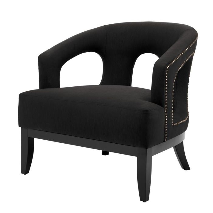 Eichholtz Adam Chair in Black 1