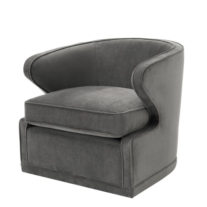 Eichholtz Dorset Chair in Granite Grey 1
