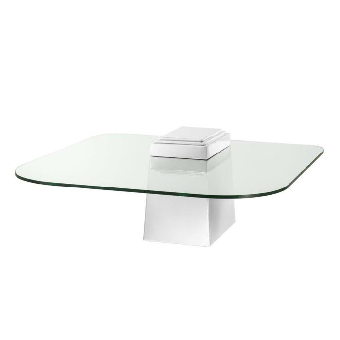 Eichholtz Orient Coffee Table in Polished Steel 1