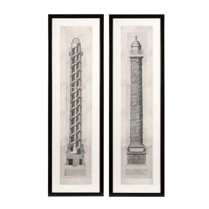 Eichholtz Prints Columna Set Of 2 1