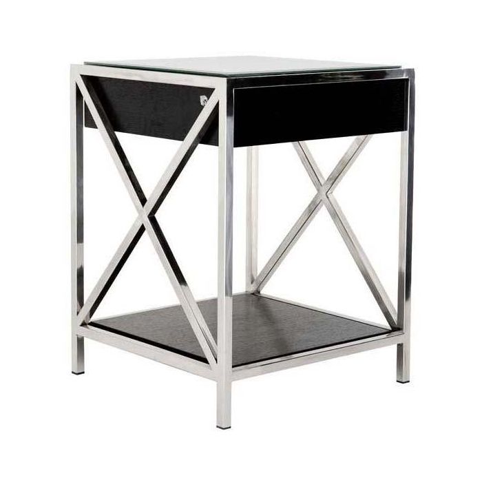Eichholtz Beverly Hills Side Table in Steel 1
