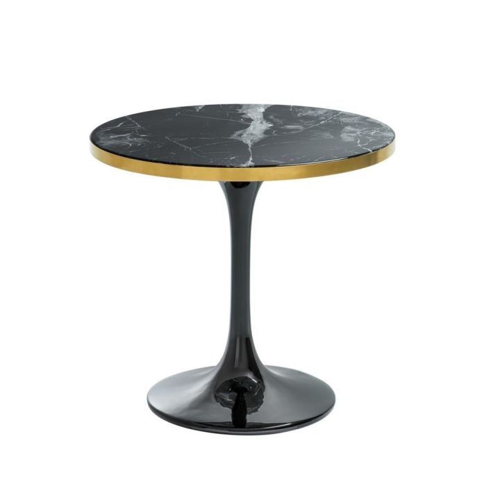 Eichholtz Side Table Parme in Black Faux Marble 1