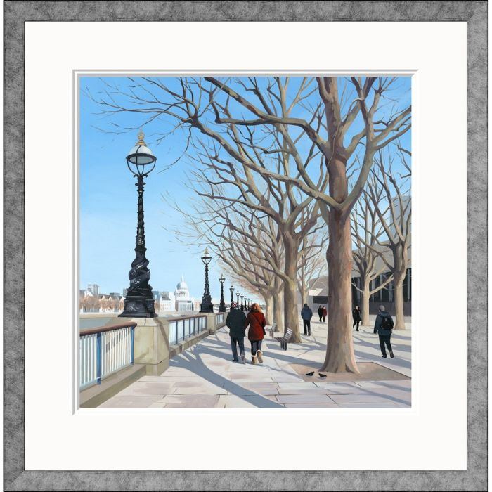 Pavilion Art Embankment by JO Quigley - Limited Edition Framed Print 1