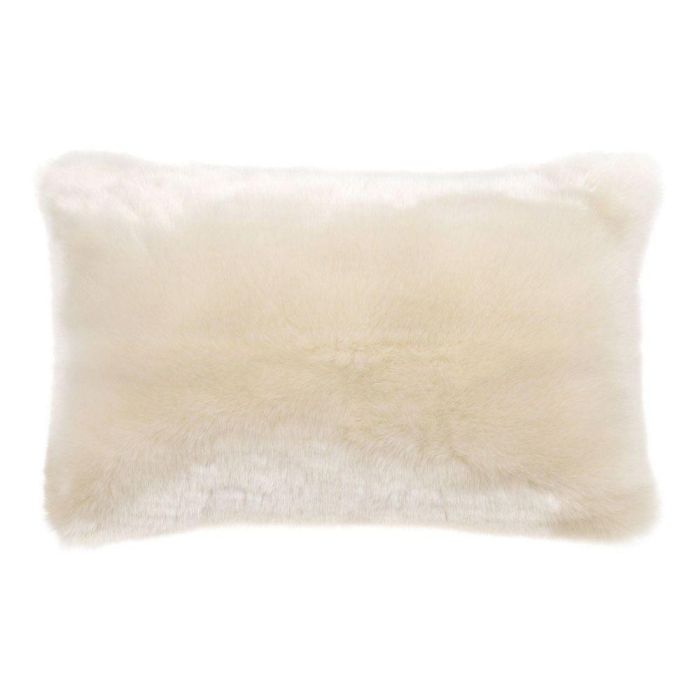 Eichholtz Faux Fur Cushion Alaska in White 1