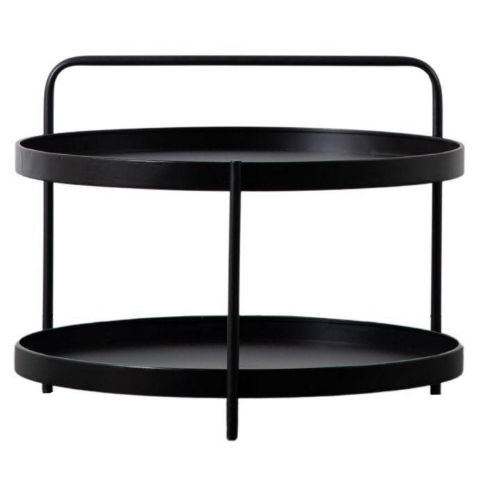 Raleigh Black Tray Top Coffee Table 1