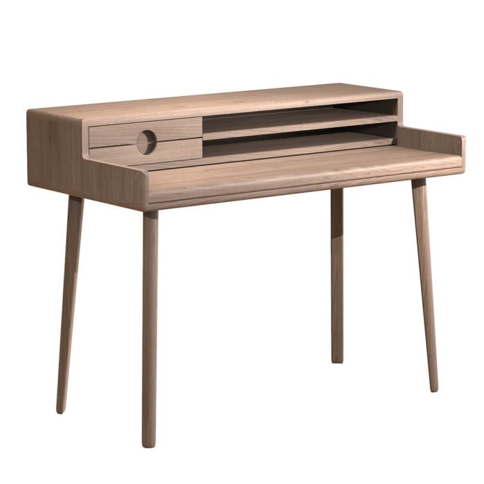 Holcot Wooden Scandi Desk 1