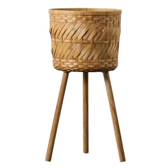 Vivian Bamboo Plant Stand Large 1