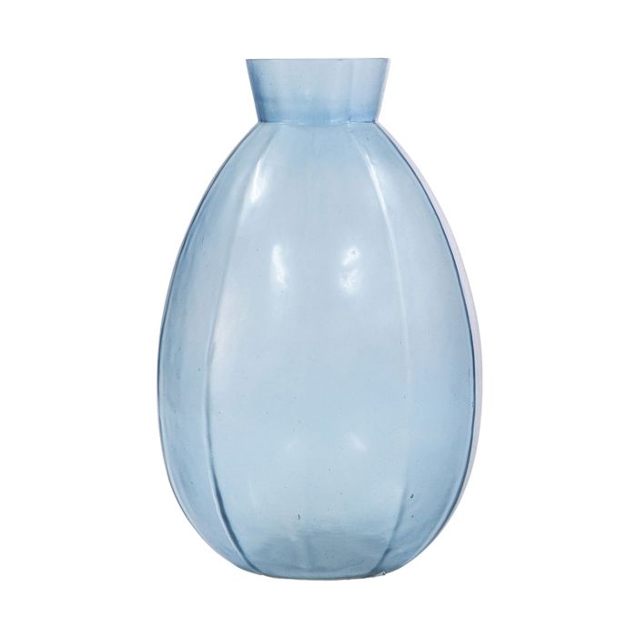 River Blue Glass Vase Medium 1
