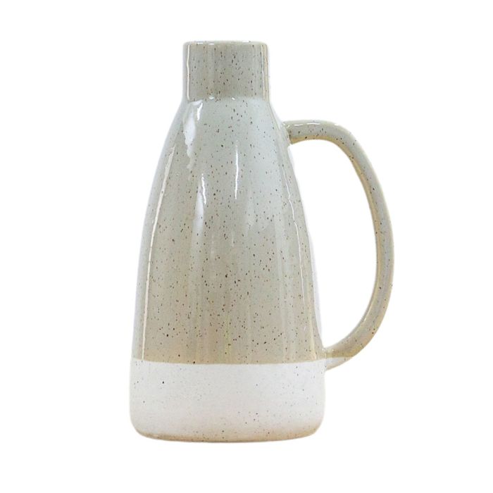 Aydin Small Light Grey Porcelain Vase 1