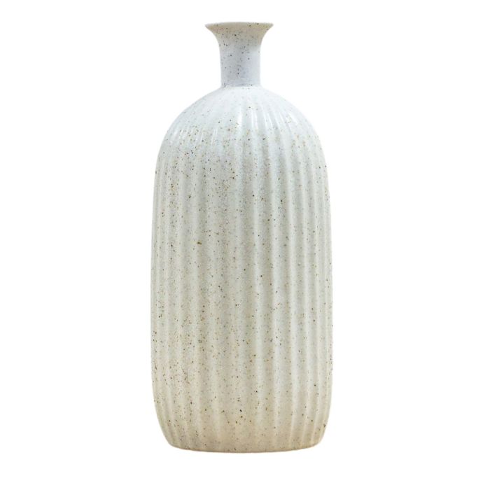 Natalia Large Cream Bottle Vase 1