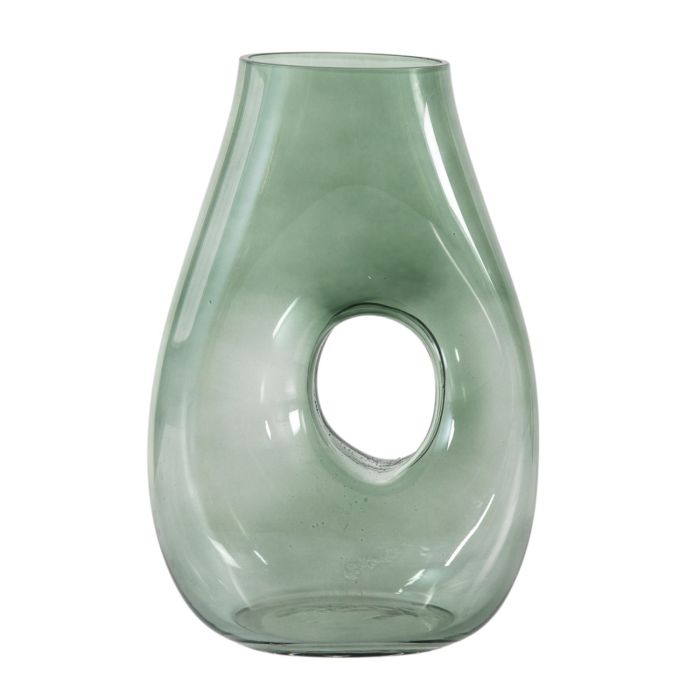 Maya Green Glass Vase 1