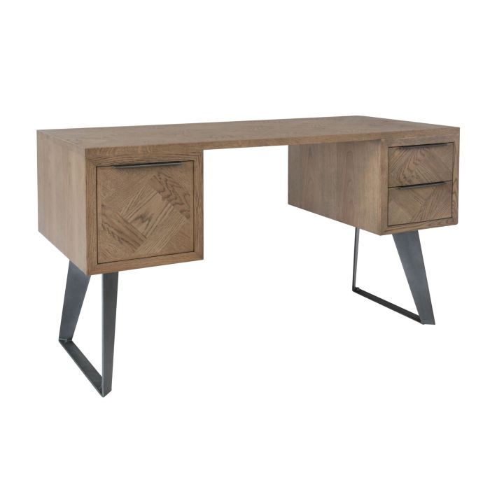Parquet Desk with Drawers 1
