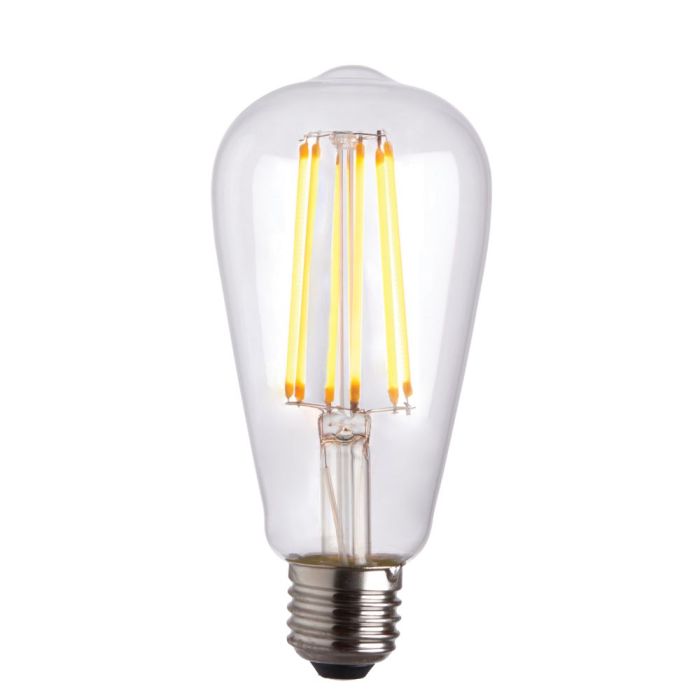 E27 LED Filament Pear Bulb Clear 1