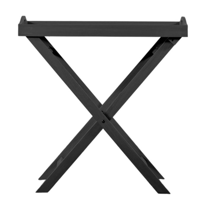 San Diego Outdoor Tray Table in Black 1
