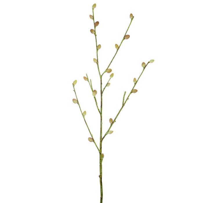 Parlane Pussy Willow Spray Pink/White/Brown H.8.5cm 1