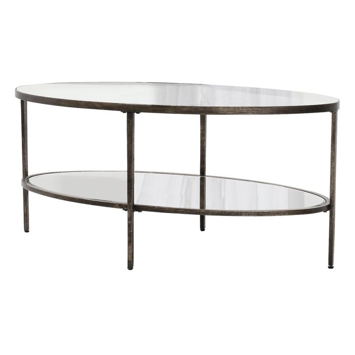 Pavilion Chic Coffee Table Pierre in Aged Bronze 1