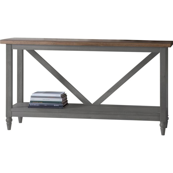 Pavilion Chic Trestle Table Huntley in Grey 1