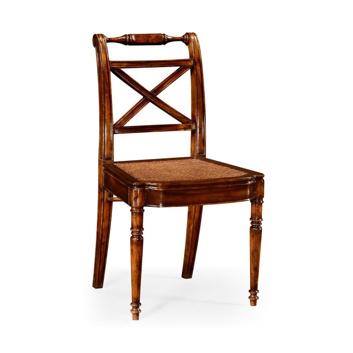 Jonathan Charles Dining Side Chair Monarch with Cross Frame 1