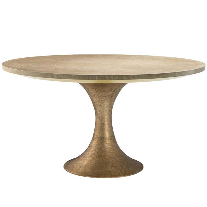 Eichholtz Round Dining Table Melchior in Washed 1