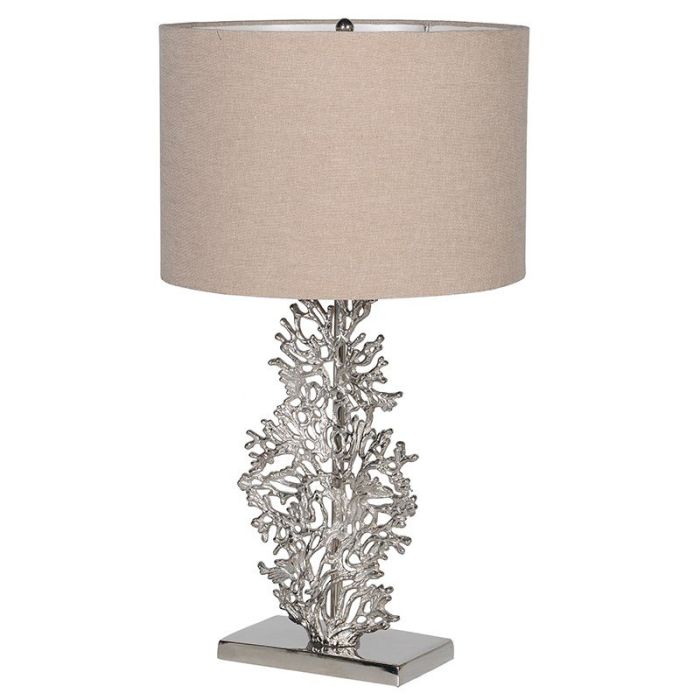 Pavilion Chic Silver Bodhi Table Lamp 1