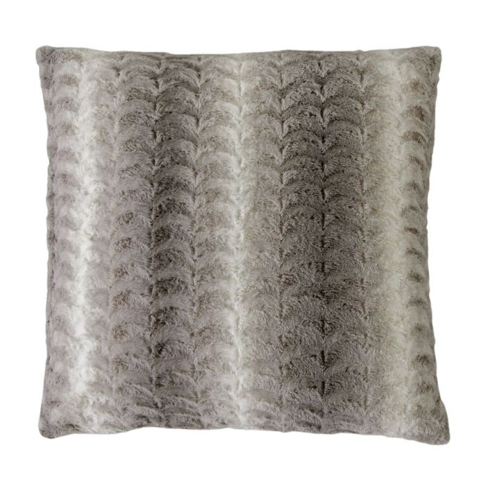 Harwich Natural Faux Fur Cushion 1