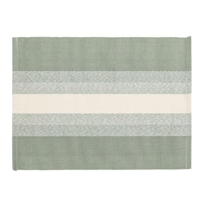 Falmouth Sage Green Cotton Placemats Set of 4 1
