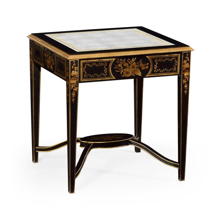 Jonathan Charles Square Side Table Chinoiserie Palace 1