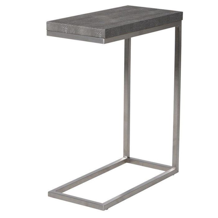 Anguis Faux Shagreen Table 1