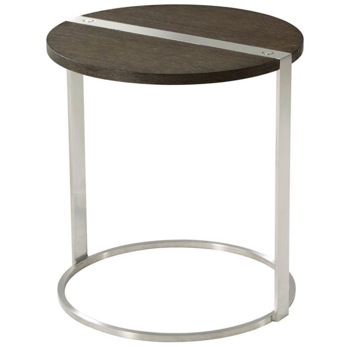 TA Studio Round Side Table Carson in Anise 1