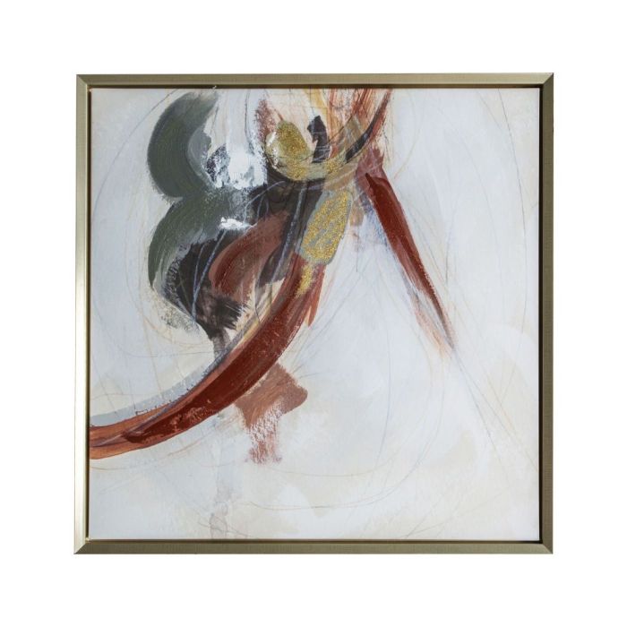Rousham Abstract Framed Canvas 1