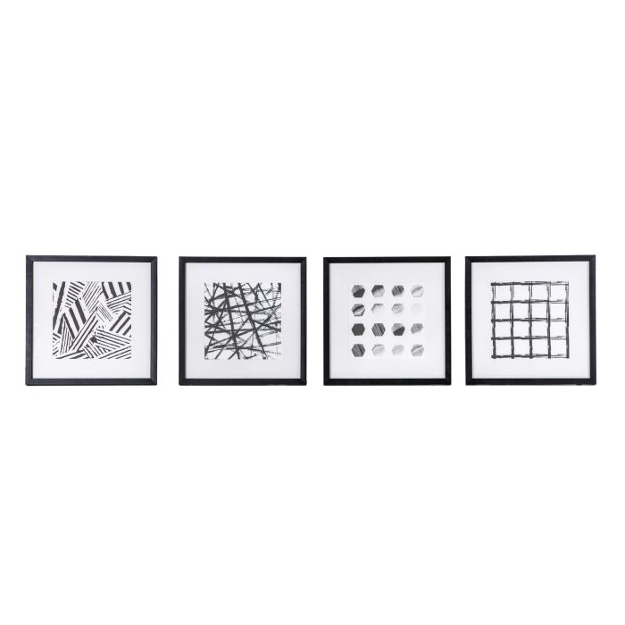Contempo Set of 4 Abstract Art 1