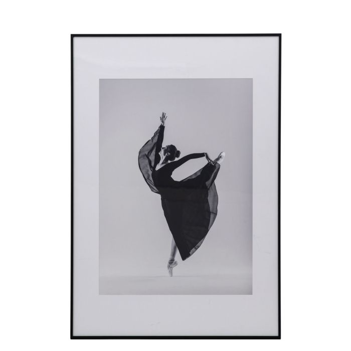 Ballerina Black & White Photograph Print Framed 1