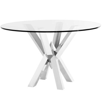 Triumph Dining Table - Steel