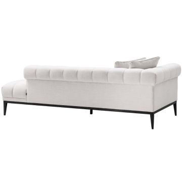 Lounge Sofa Aurelio Left in White