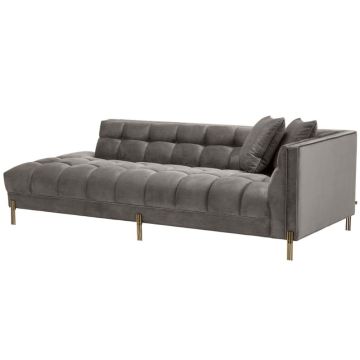 Sienna Right Arm Chaise Lounge - Grey