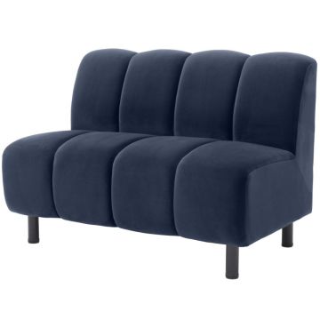 Hillman Velvet Modular Sofa - Straight
