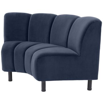 Hillman Velvet Modular Sofa - Corner