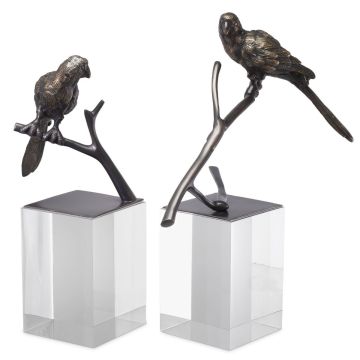 Morgana Object Set of 2 in Bronze