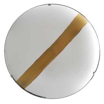 Cleveland Wall Decor with Gold Stripe