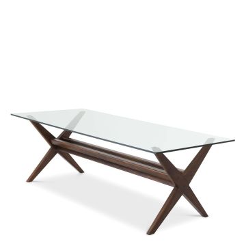 Maynor Dining Table in Brown