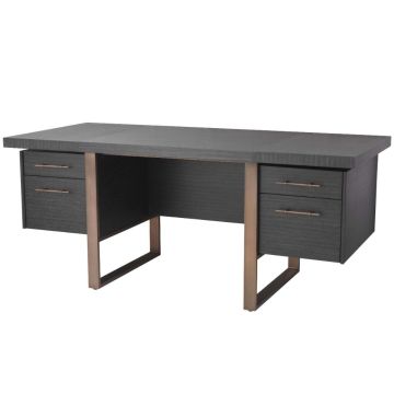 Canova Oak Veneer Desk