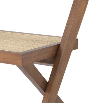 Adora Dining Chair in Brown