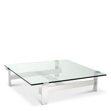 Maxim Coffee Table in Stainless Steel