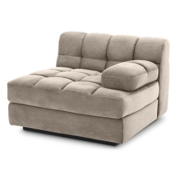 Dean Modular Sofa in Greige - Right