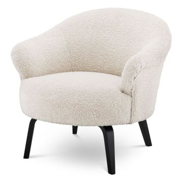 Moretti Chair in Boucle Cream