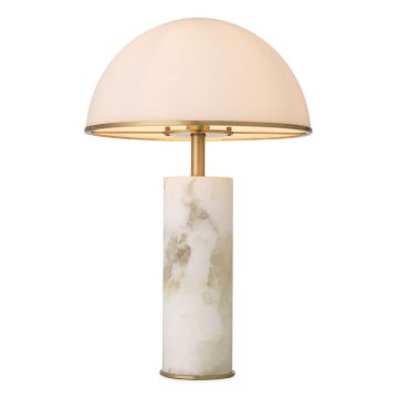 Vaneta Table Lamp in Alabaster