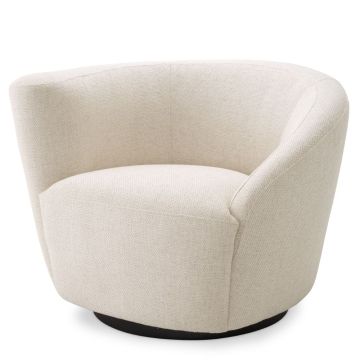 Colin Swivel Chair in Pausa Natural - Left