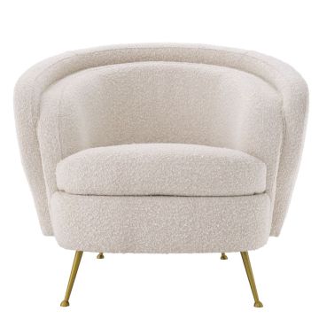 Orion Chair in Boucle Cream